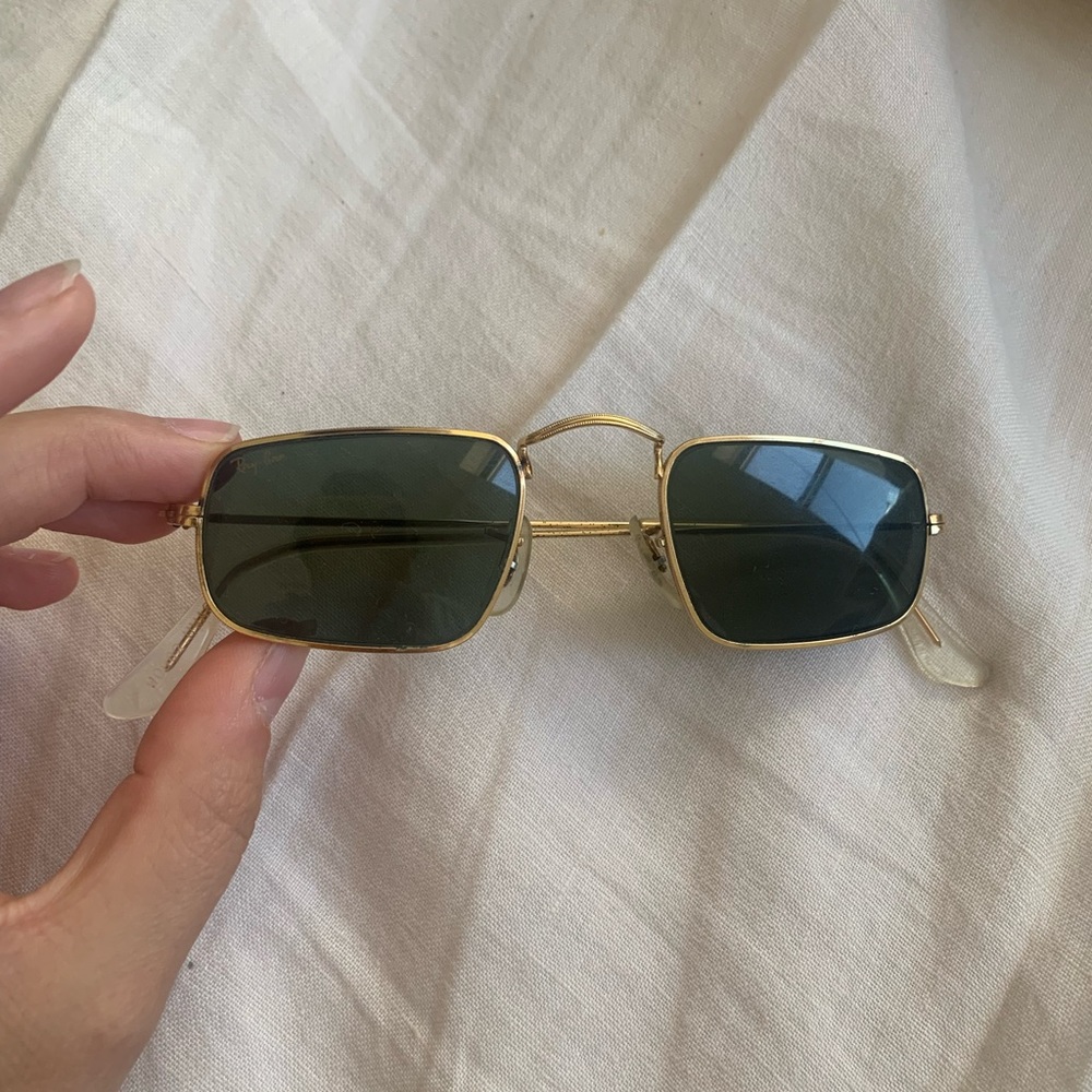 Julie gold framed ray ban sunglasses